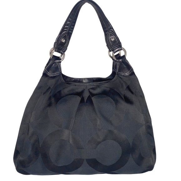 Coach Handbags - Coach Black Shoulder Bag | Large Handbag